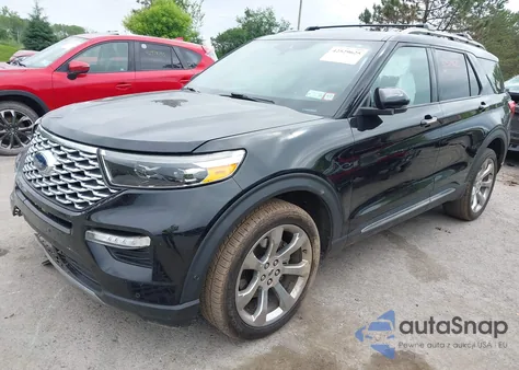 2020 Ford Explorer Platinum z USA, uszkodzony, nr VIN 1FM5K8HC1LGA32721